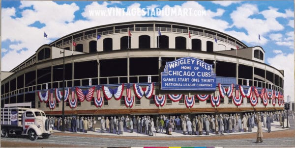 Outside Wrigley Field