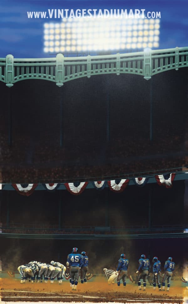 Yankee Stadium Gridiron