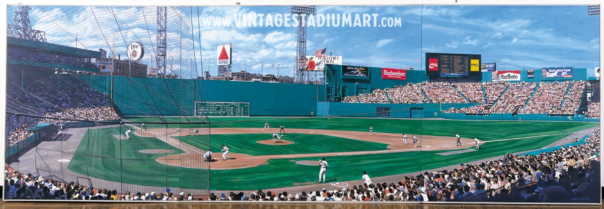 Fenway Park Triptych